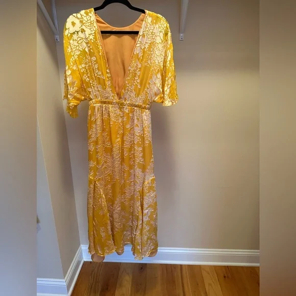 Warm NY Florence dress size small size 1 100% silk - Picture 6 of 7